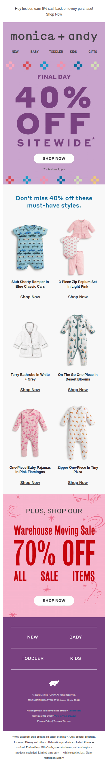 Final Day For 40% Off!