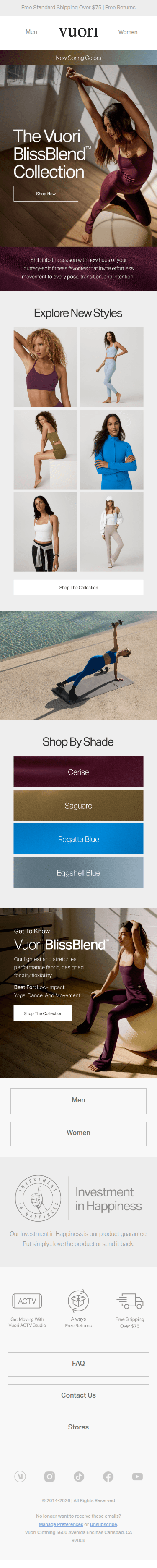 Blooming Now: New Vuori BlissBlend™