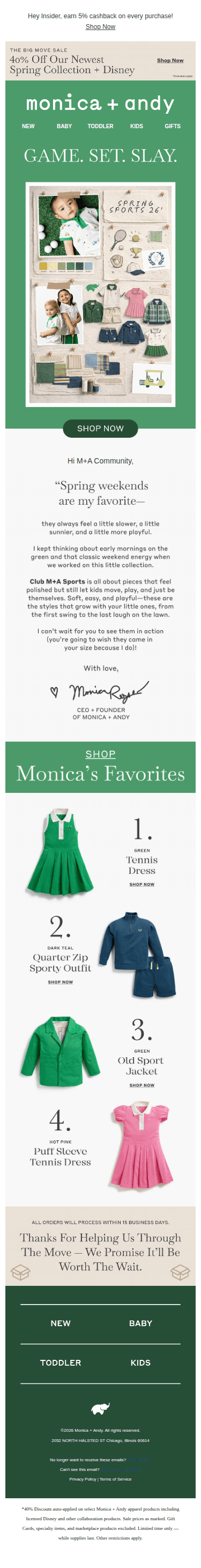 Welcome to Club M+A Sports 💚