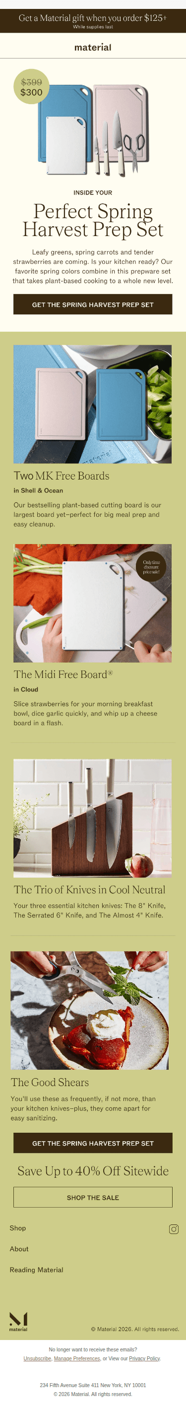 24 Hours Only: The Spring Harvest Prep Set