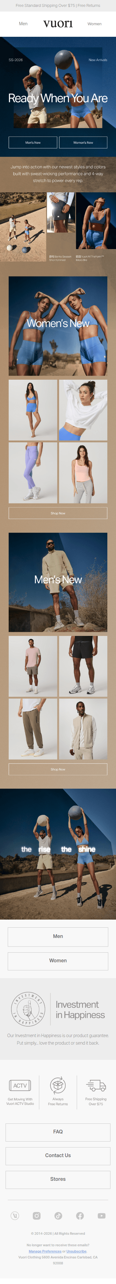 Now Live: New Spring Arrivals