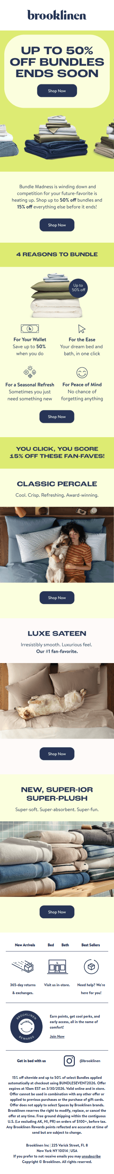 Ends Soon! Up to 50% Off Bundles