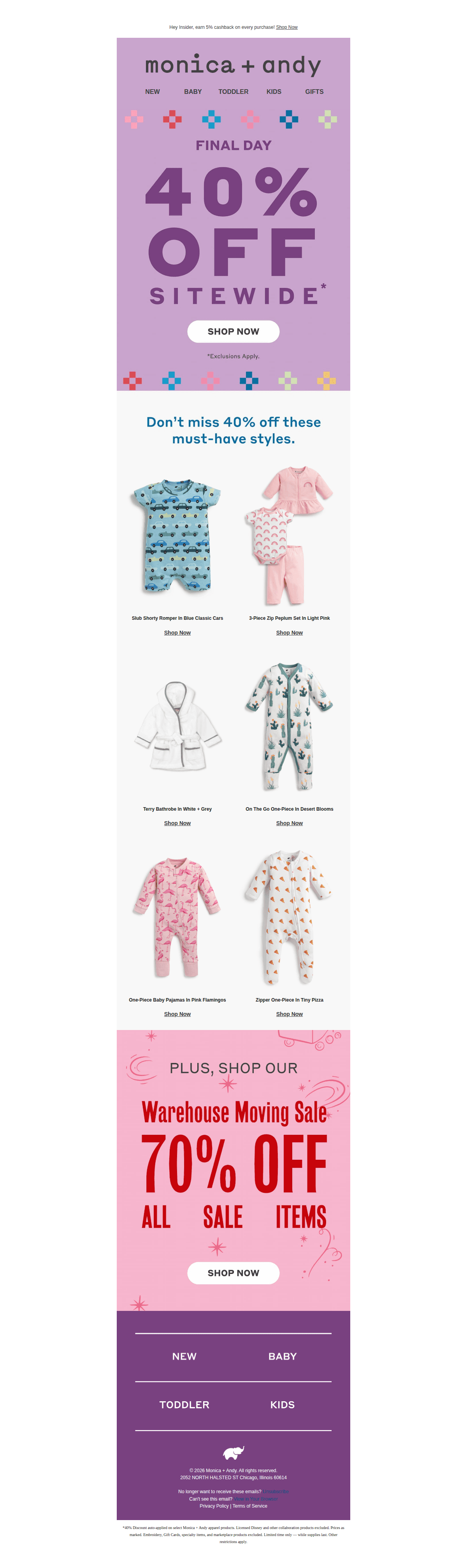 Final Day For 40% Off! — desktop view