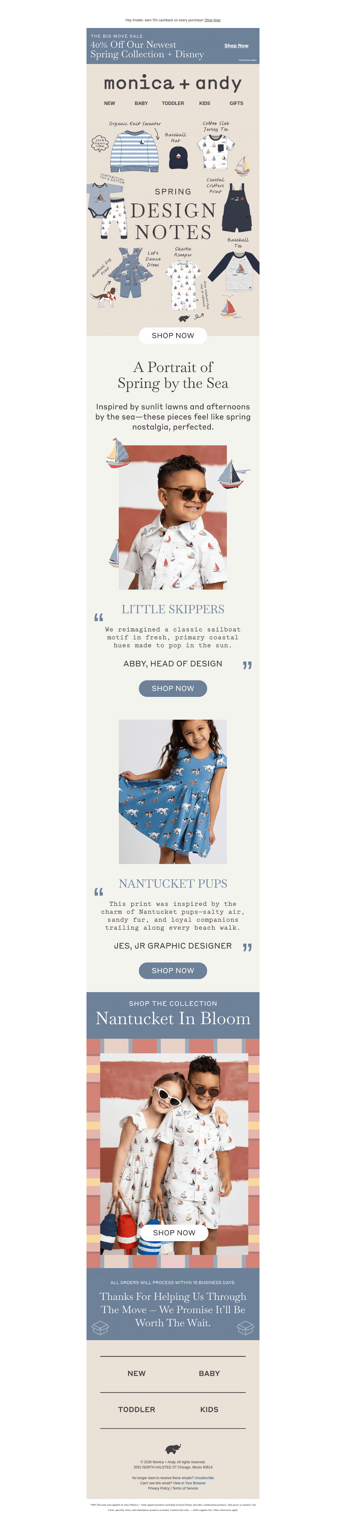 40% Off + A New England Fantasy, Unlocked — desktop view