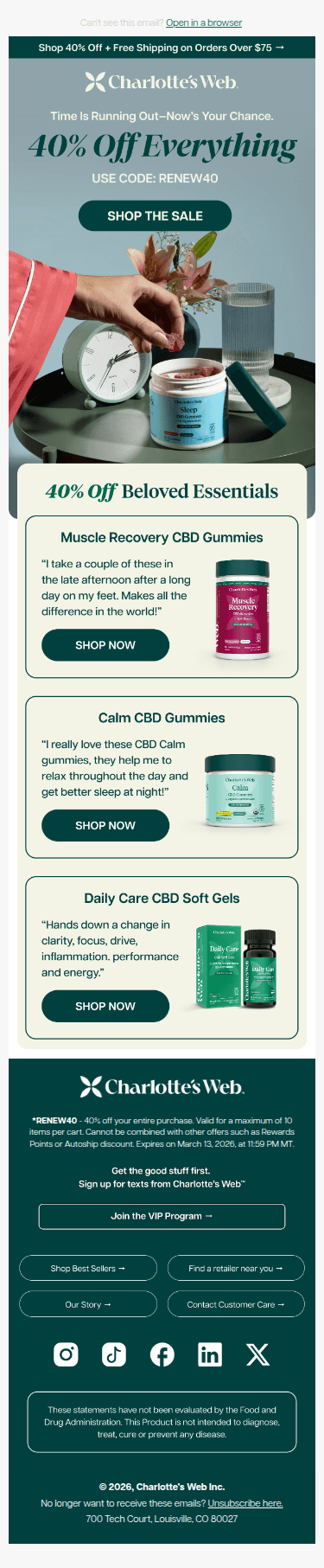 ⏰ Hey , Time Is Running Out—Save 40% Now!