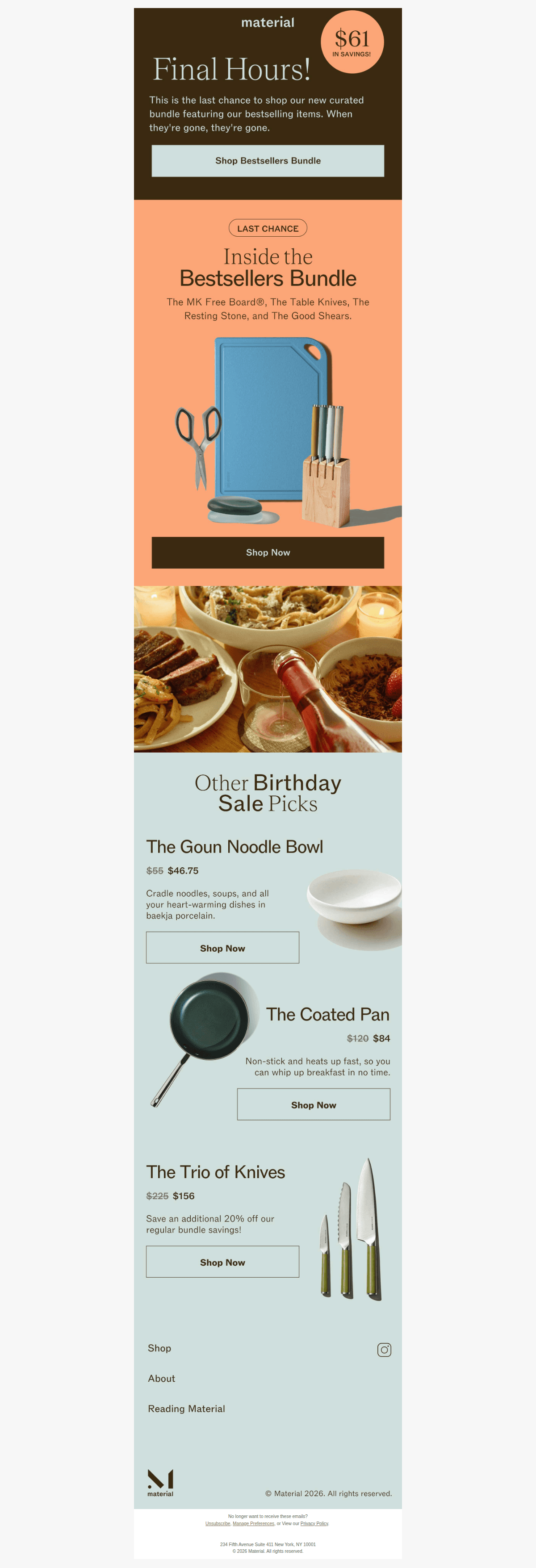 FINAL HOURS: Bestsellers Bundle — desktop view