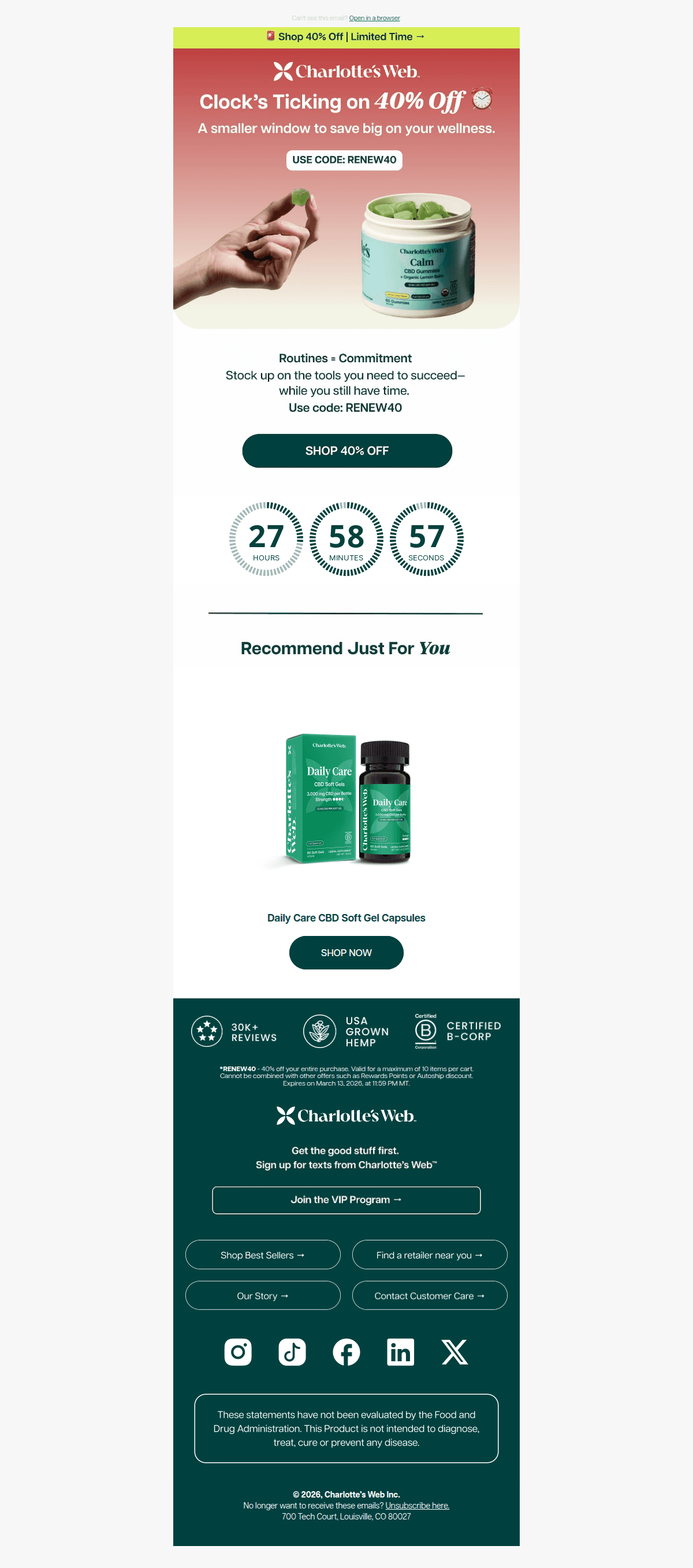 Claim Your 40% Discount – Limited Time Offer! — desktop view