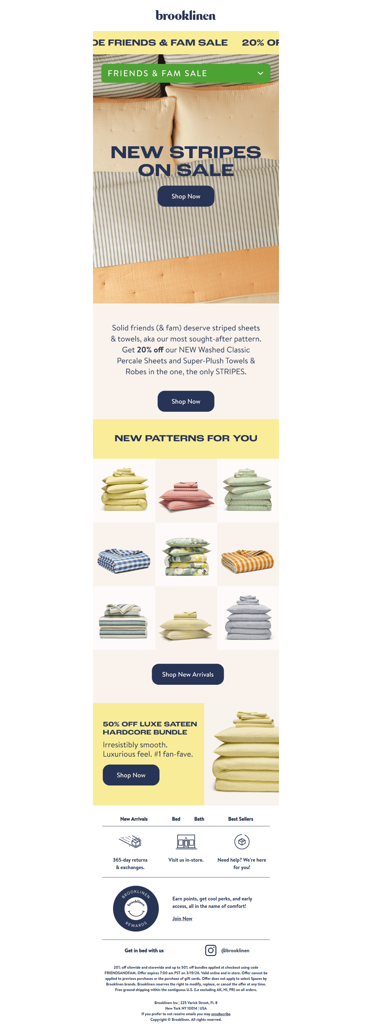 Stripes are the Seasonal Refresh You Need — desktop view