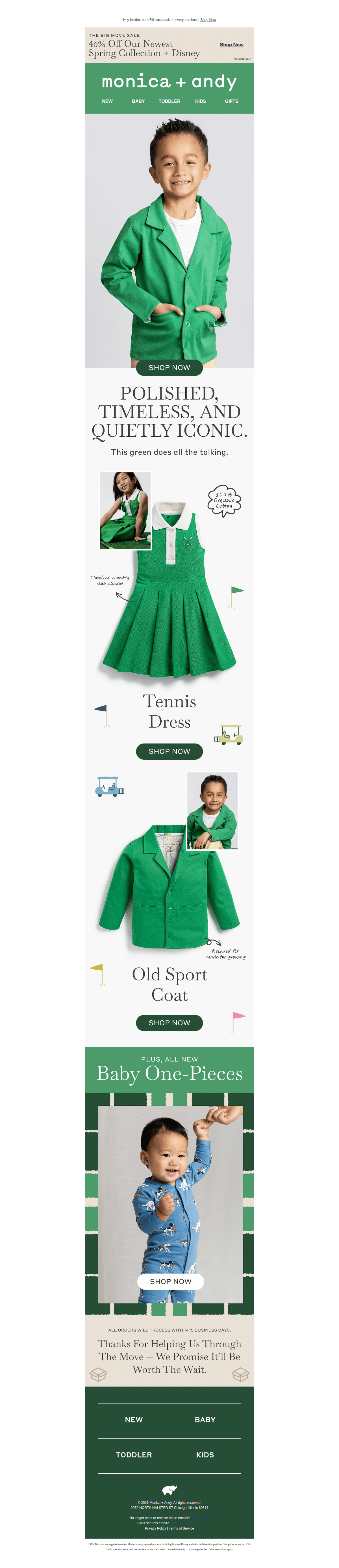 The Most Talked-About Green — desktop view