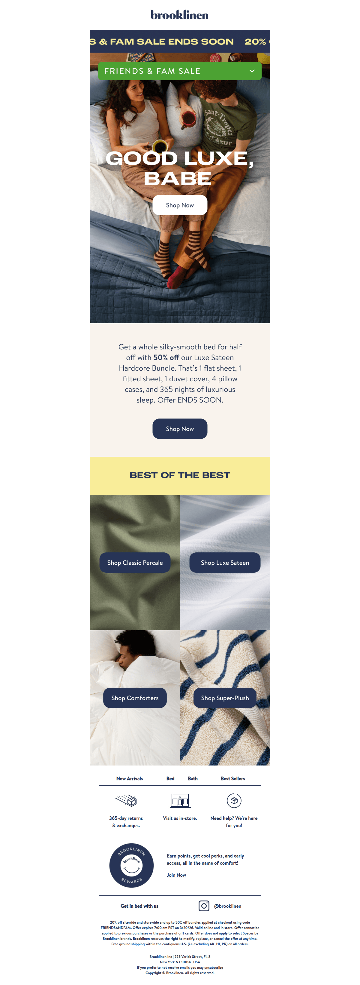 SALE ENDS SOON — desktop view